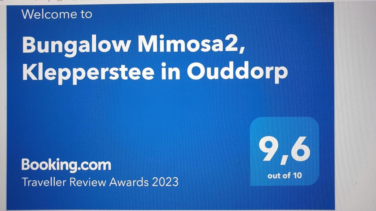 Bungalow Mimosa2, Klepperstee In Ouddorp Exterior foto